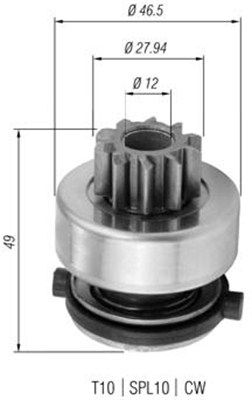 Zobrats, Starteris MAGNETI MARELLI 940113020357