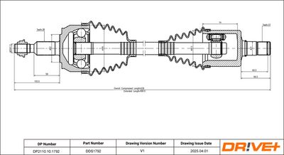 Приводной вал Dr!ve+ DP2110.10.1792