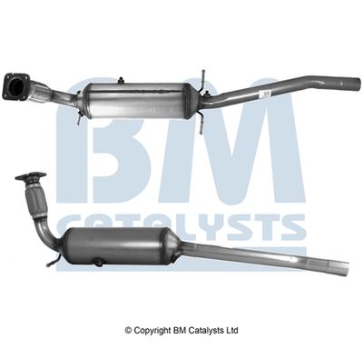 Сажевый / частичный фильтр, система выхлопа ОГ BM CATALYSTS BM11045HP