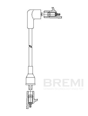 Augstsprieguma vads BREMI 6A34/56