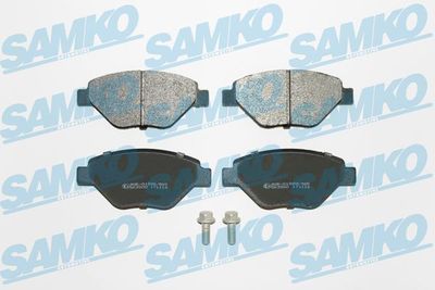 Комплект тормозных колодок, дисковый тормоз SAMKO 5SP910