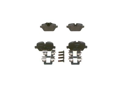 Bremžu uzliku kompl., Disku bremzes BOSCH 0986494269