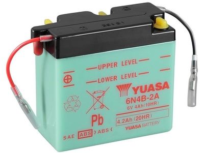 Startera akumulatoru baterija YUASA 6N4B-2A