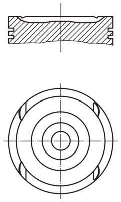 Поршень MAHLE 011 79 00