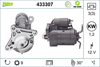 Starteris VALEO 433307