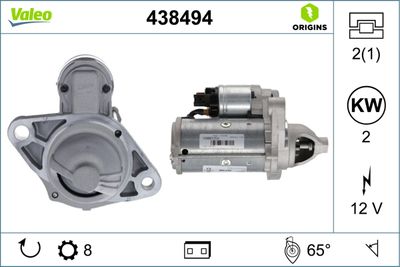 Стартер VALEO 438494