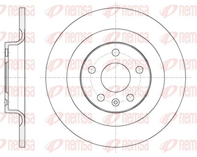 Тормозной диск REMSA 61796.00