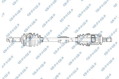 Приводной вал GSP 203071
