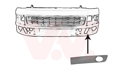 Ventilatora reste, Bampers VAN WEZEL 5790493