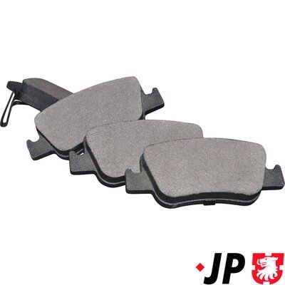 Bremžu uzliku kompl., Disku bremzes JP GROUP 4863701910