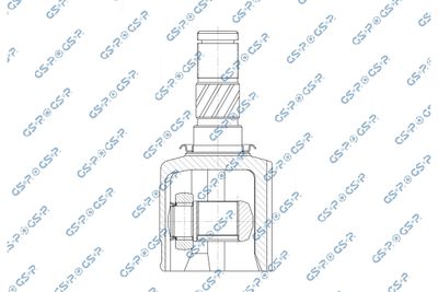 Шарнирный комплект, приводной вал GSP 602505