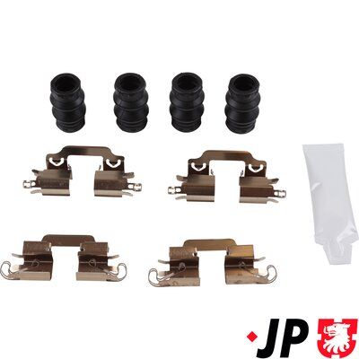 Комплектующие, колодки дискового тормоза JP GROUP 4364002710