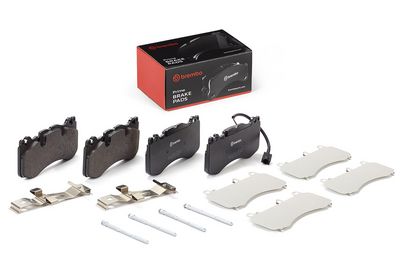 Bremžu uzliku kompl., Disku bremzes BREMBO P 48 005