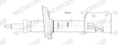 Amortizators MONROE G8694