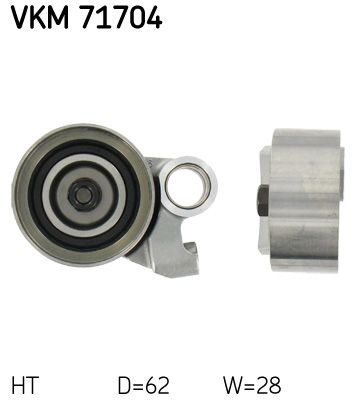 Натяжной ролик, ремень ГРМ SKF VKM 71704