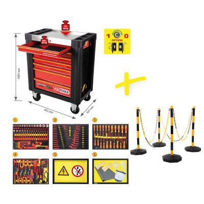 Instrumentu ratiņi KS TOOLS 117.6155