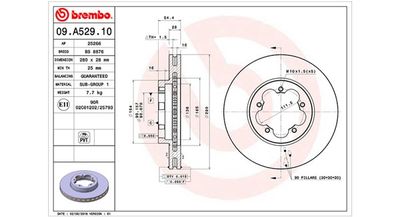 Тормозной диск MAGNETI MARELLI 360406105300