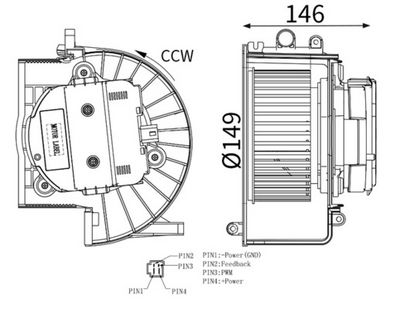Salona ventilators MAHLE AB440000S