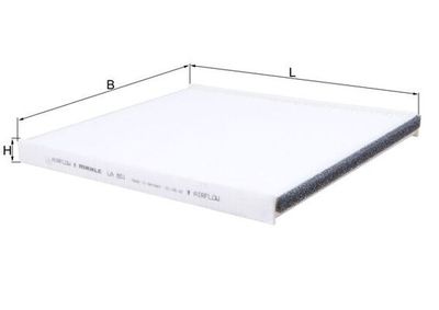 Filtrs, Salona telpas gaiss KNECHT LA 851