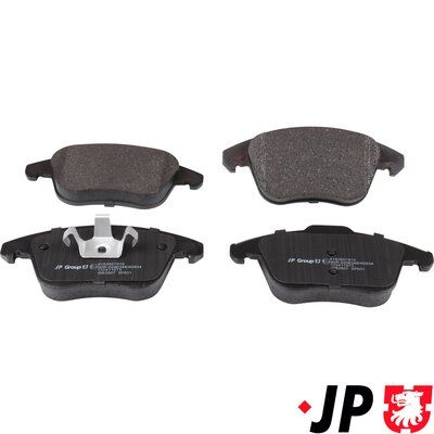 Bremžu uzliku kompl., Disku bremzes JP GROUP 4163607910