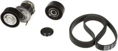 Ķīļrievu siksnu komplekts GATES K016PK1263