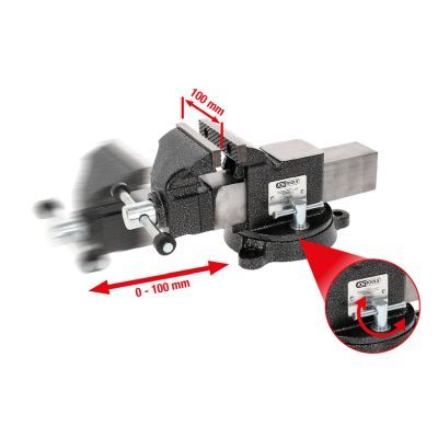 Skrūvspīles KS TOOLS 914.0004