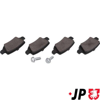 Bremžu uzliku kompl., Disku bremzes JP GROUP 1363701410