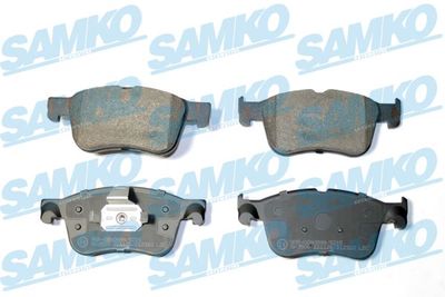 Комплект тормозных колодок, дисковый тормоз SAMKO 5SP2310