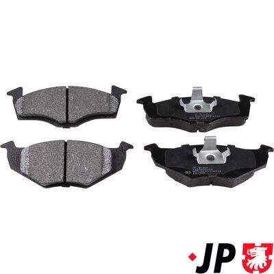 Комплект тормозных колодок, дисковый тормоз JP GROUP 1163602910