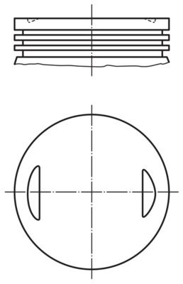 Поршень MAHLE 013 35 02