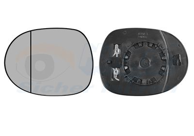 Spoguļstikls, Ārējais atpakaļskata spogulis VAN WEZEL 2580837