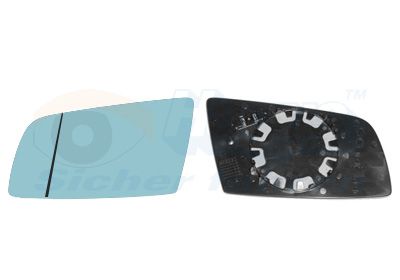 Зеркальное стекло, наружное зеркало VAN WEZEL 0655837