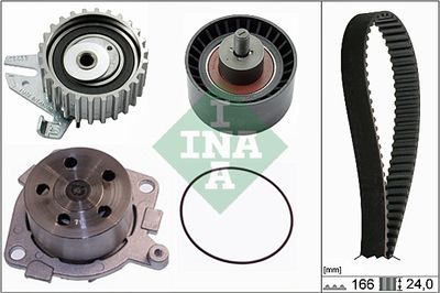 Ūdenssūknis + Zobsiksnas komplekts Schaeffler INA 530 0226 30