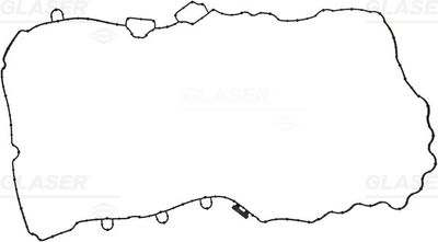 Прокладка, крышка головки цилиндра GLASER X90894-01