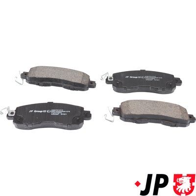 Bremžu uzliku kompl., Disku bremzes JP GROUP 4063701210