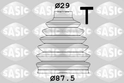 Комплект пыльника, приводной вал SASIC 1904026