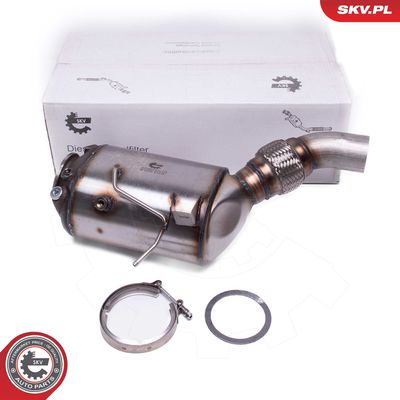 Nosēdumu-/Daļiņu filtrs, Izplūdes gāzu sistēma ESEN SKV 62SKV518