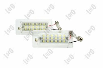 Фонарь освещения номерного знака ABAKUS L04-210-0006LED