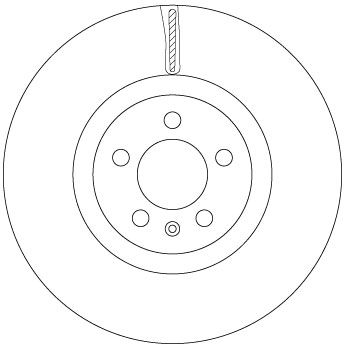 Bremžu diski TRW DF6983S