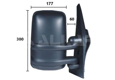 Ārējais atpakaļskata spogulis ALKAR 9265902