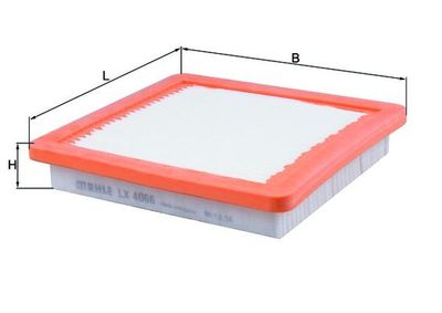 Воздушный фильтр KNECHT LX 4066