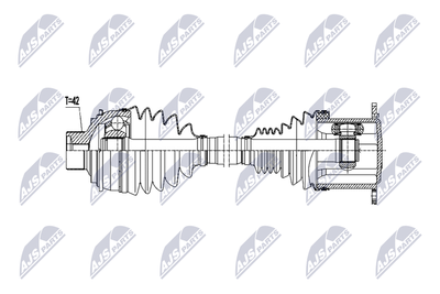 Приводной вал NTY NPW-AU-115