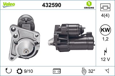 Starteris VALEO 432590