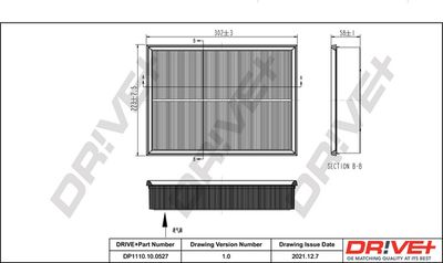 Воздушный фильтр Dr!ve+ DP1110.10.0527