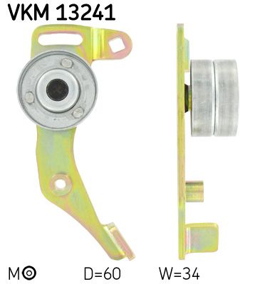 Натяжной ролик, ремень ГРМ SKF VKM 13241