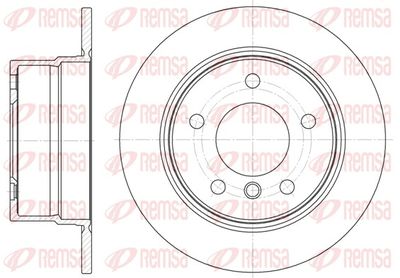Тормозной диск REMSA 6798.00