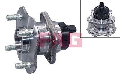 Комплект подшипника ступицы колеса Schaeffler FAG 713 6186 80
