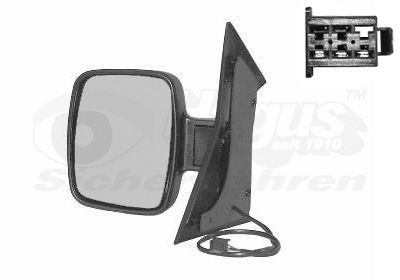 Ārējais atpakaļskata spogulis VAN WEZEL 3078807