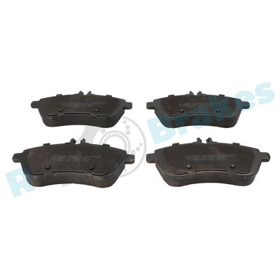 Bremžu uzliku kompl., Disku bremzes RAP BRAKES R-P0615