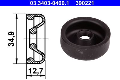 Manšete, Riteņu bremžu cilindrs ATE 03.3403-0400.1